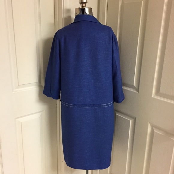 VINTAGE dress JACKET 💙 - Picture 4 of 8